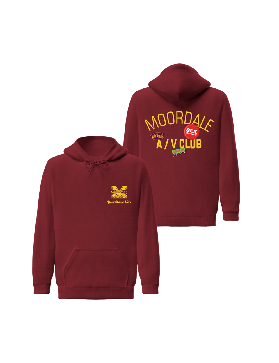 Moordale Varsity Custom Hoodie