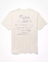 Outer Banks Graphic T-Shirt In White