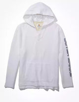 Outer Banks Baja Hoodie in White