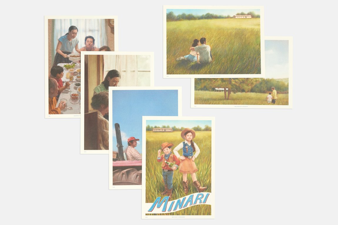 'Greetings From Minari' Illustrated Postcard Set