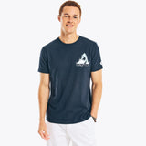NAUTICA X Shark Week SUSTAINABLY CRAFTED SHARK GRAPHIC T-SHIRT IN NAVY