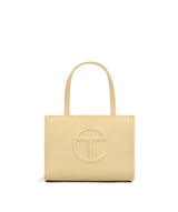Telfar Small Shopping Bag in Cream