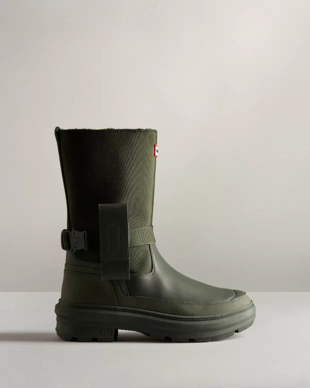 Killing Eve Short Hunting Boot in Olive Green