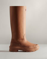 Killing Eve Limited-Edition Tall Chasing Boot in Mawson Creek Brown