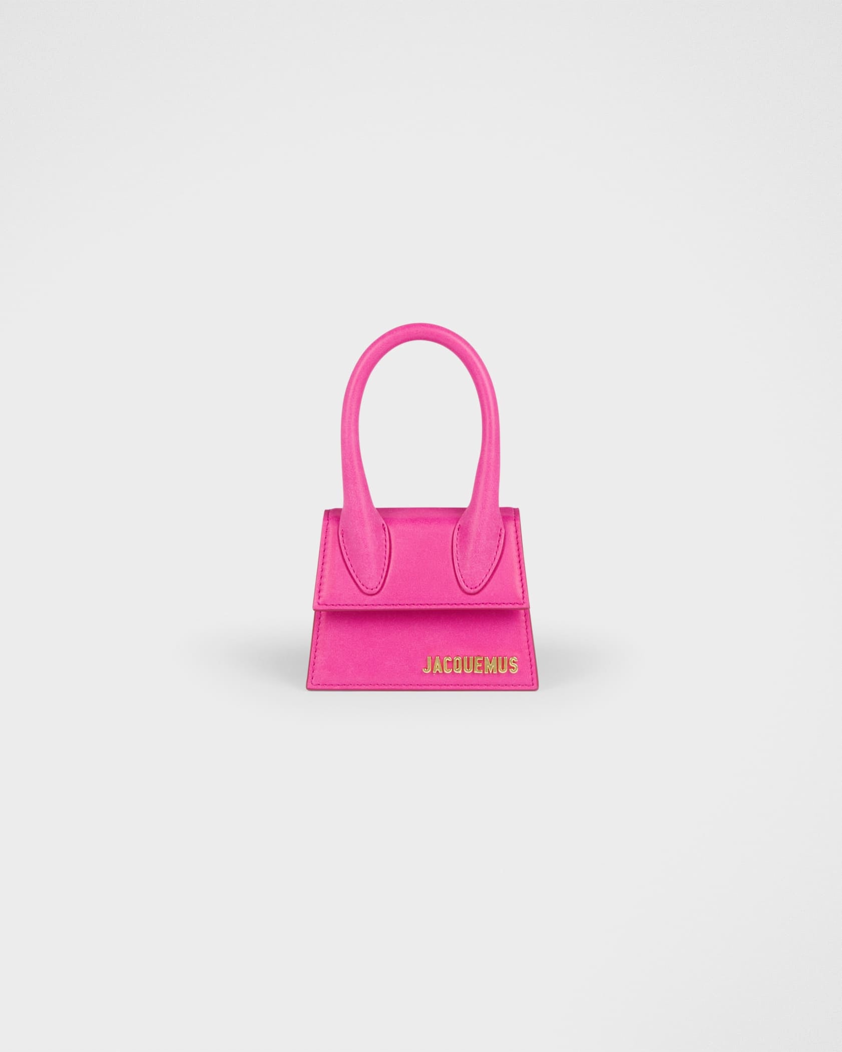 Le Chiquito Mini leather bag in pink