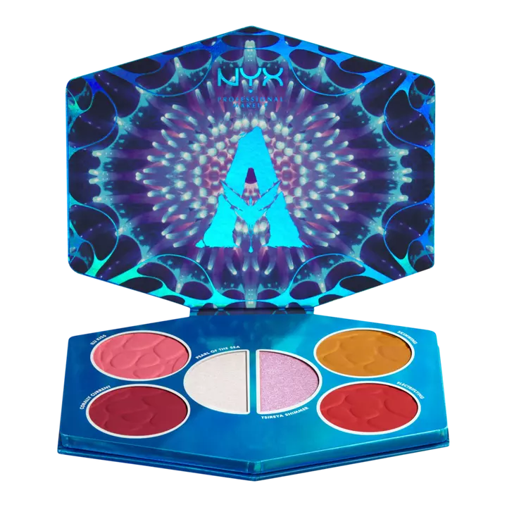 Avatar: The Way of Water Pandoran Paradise Highlighter + Blush Palette