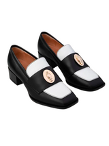black & white NONO loafers