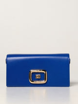 Viv' Choc Bag in BLUE Leather