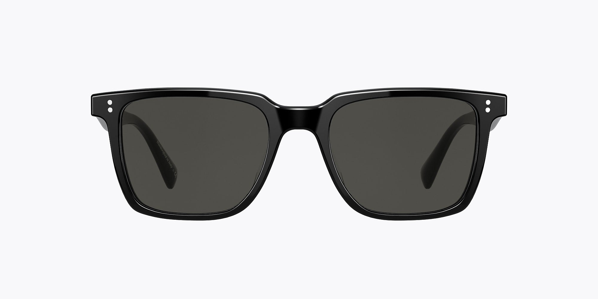 LACHMAN SUNGLASSES IN BLACK WITH MIDNIGHT EXPRESS POLAR LENSES
