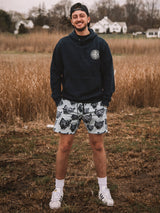 OBX BAHAMAS PULLOVER HOODIE IN NAVY