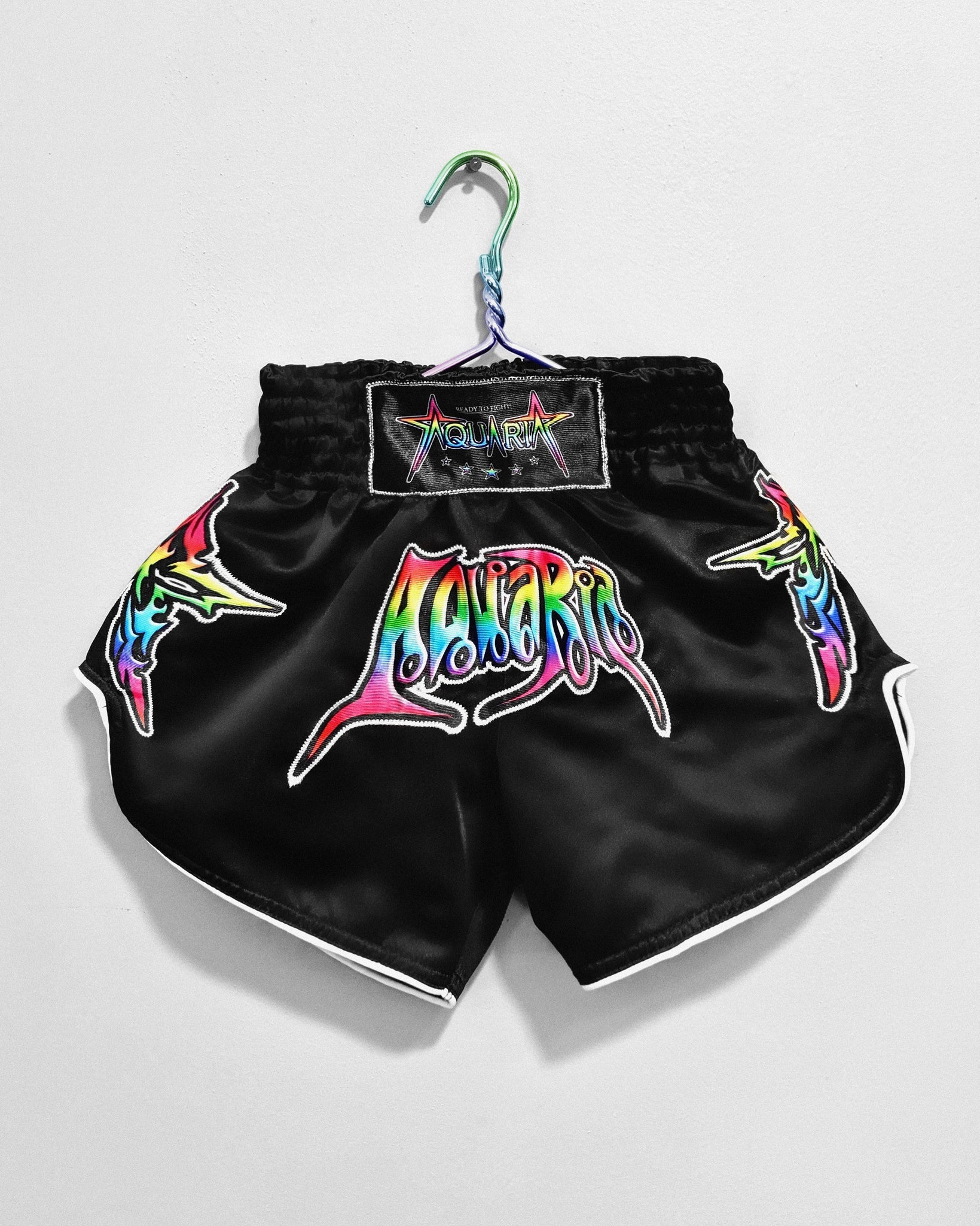 Close-Combat Boxing Shorts in Black