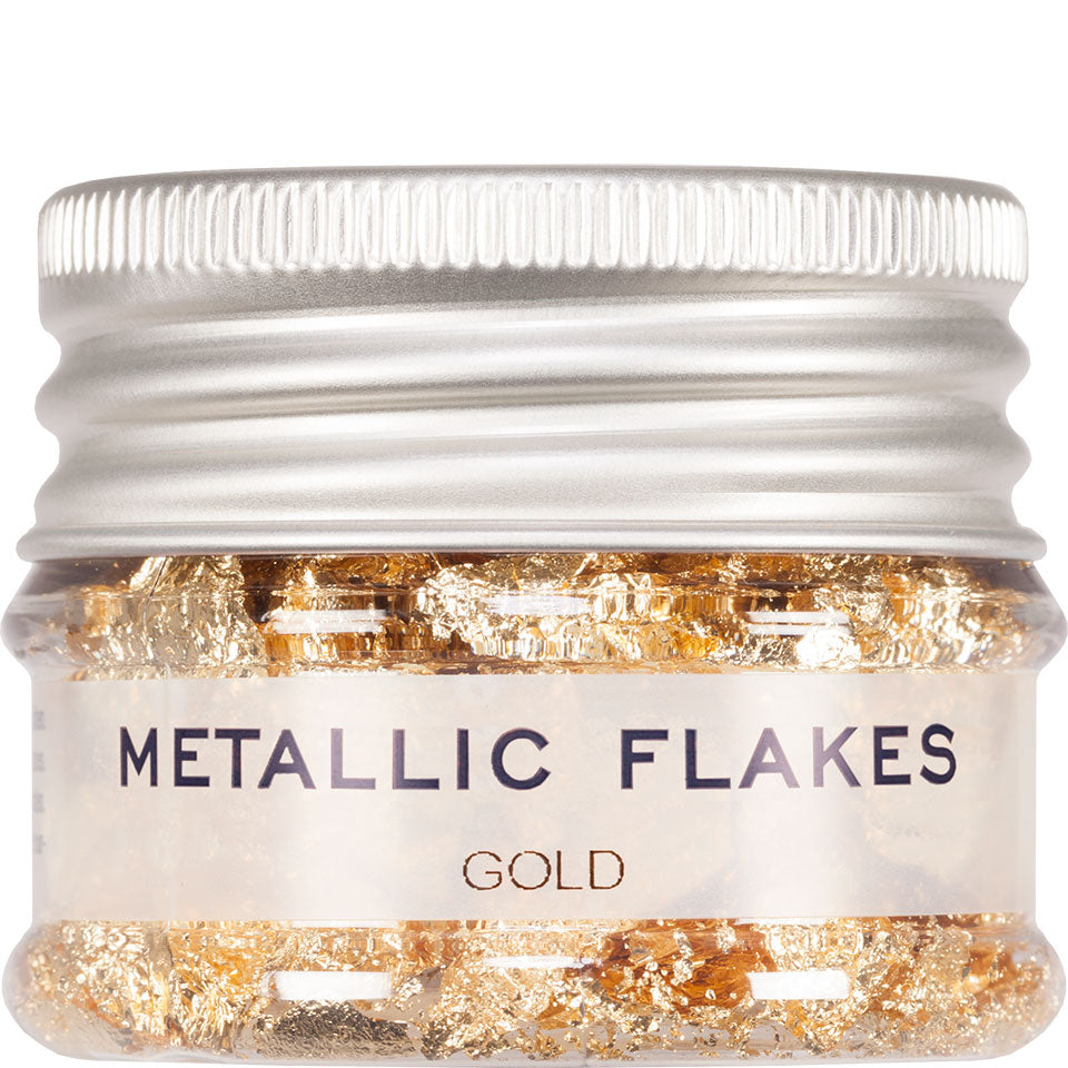 Metallic Gold Flakes
