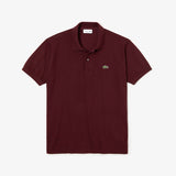 Lacoste Classic Fit Polo in Bordeaux