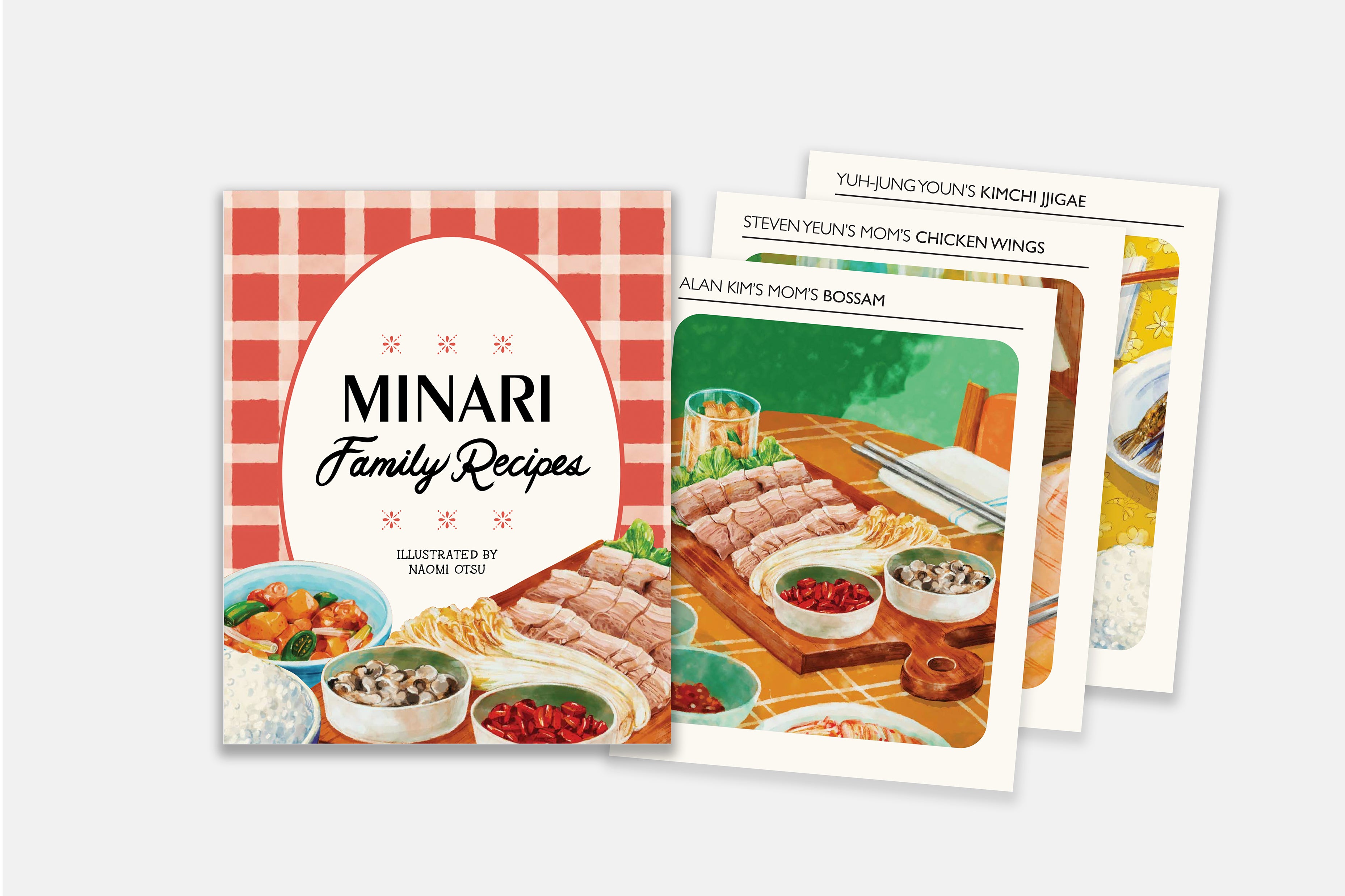 Minari Family Recipe Cards