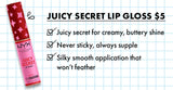 Limited Edition: Sex Ed Butter Gloss JUICY SECRET LIP GLOSS