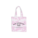 Rose Apothecary Tie Dye Tote in Pink