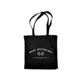 Rose Apothecary Tote in Black