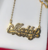 Custom Name Plate Chain Necklace