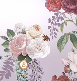 Bridgerton x Kitsch XL Satin Bonnet IN Floral MULTI PRINT