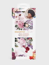 Bridgerton x Kitsch XL Satin Bonnet IN Floral MULTI PRINT
