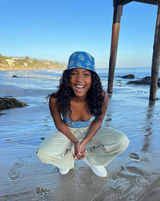 Outer Banks Reversible Bucket Hat in Blue