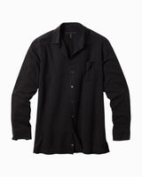 Catalina Twill Silk Shirt in black