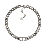 30 MONTAIGNE NECKLACE Silver Chain Link