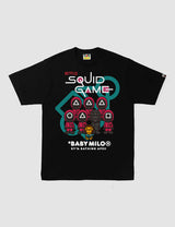 BAPE® x Squid Game Baby Milo Black T-Shirt