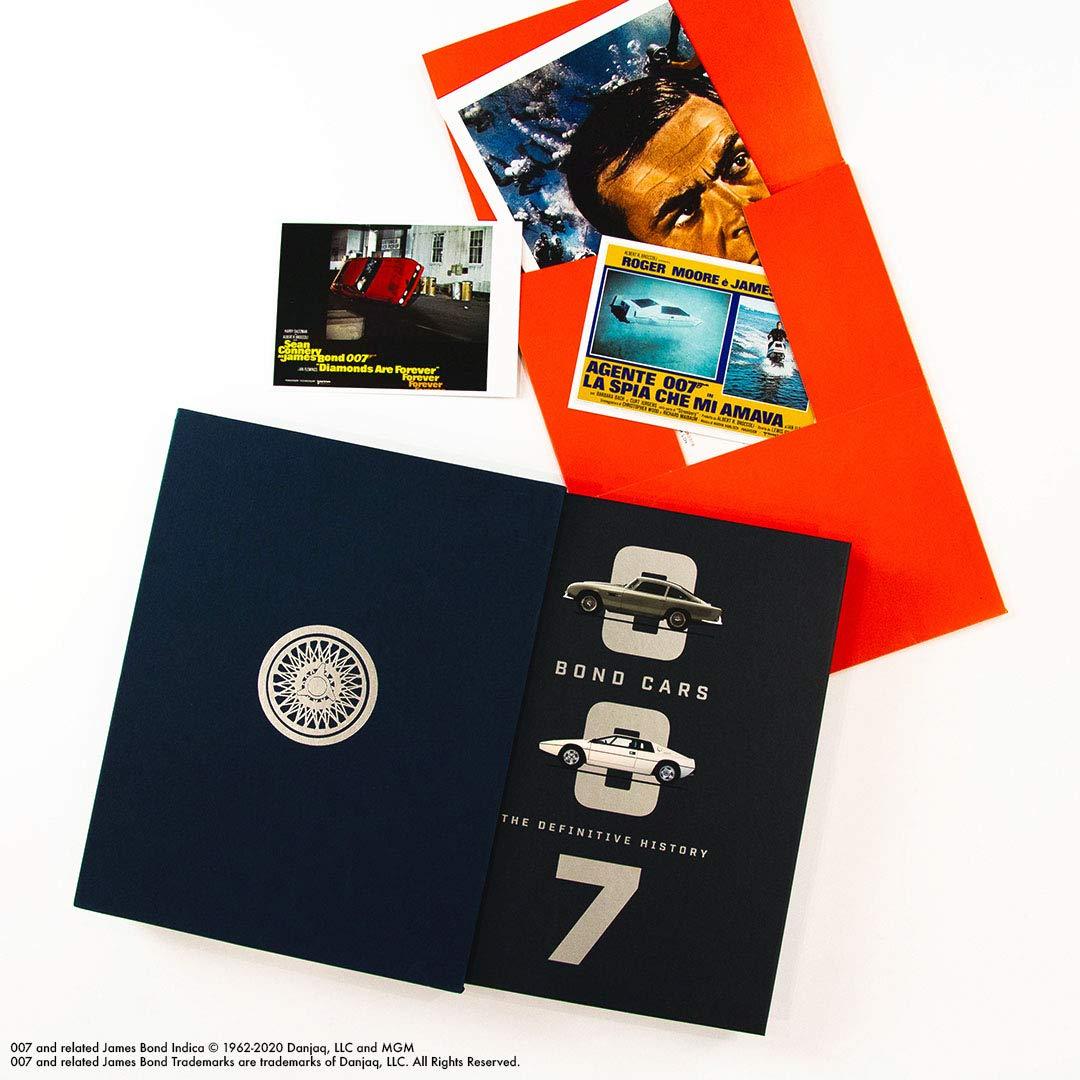 "BOND CARS: THE DEFINITIVE HISTORY" BOOK COLLECTOR'S EDITION BY JASON BARLOW