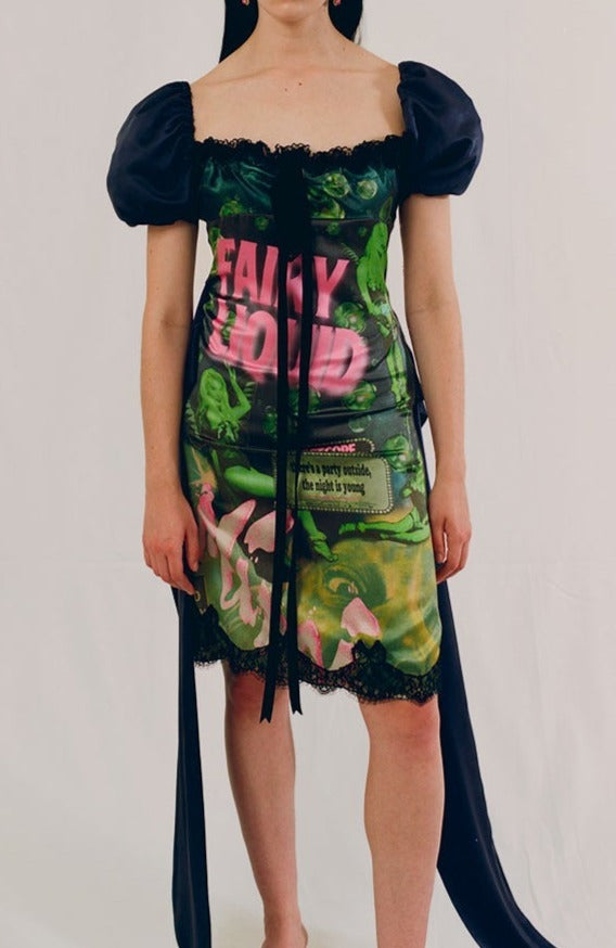 SHOP Kat Hernandez Barbie Ferreira Mimi Wade Dress on SEEK. – Seek to Shop  · Style Seen on Screen